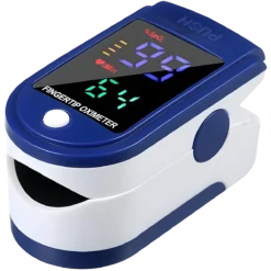 oxímetro economico azul