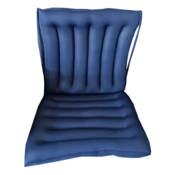 Cojín 2 en 1 respaldo/asiento relleno de microperlas