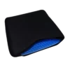 Cojín asiento portátil de gel con funda negra - Marca Super Confort
