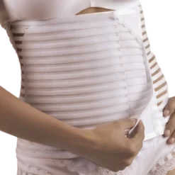 Faja Post Parto/Cirugía Transpirable con Varilla Semirrígida Flexible