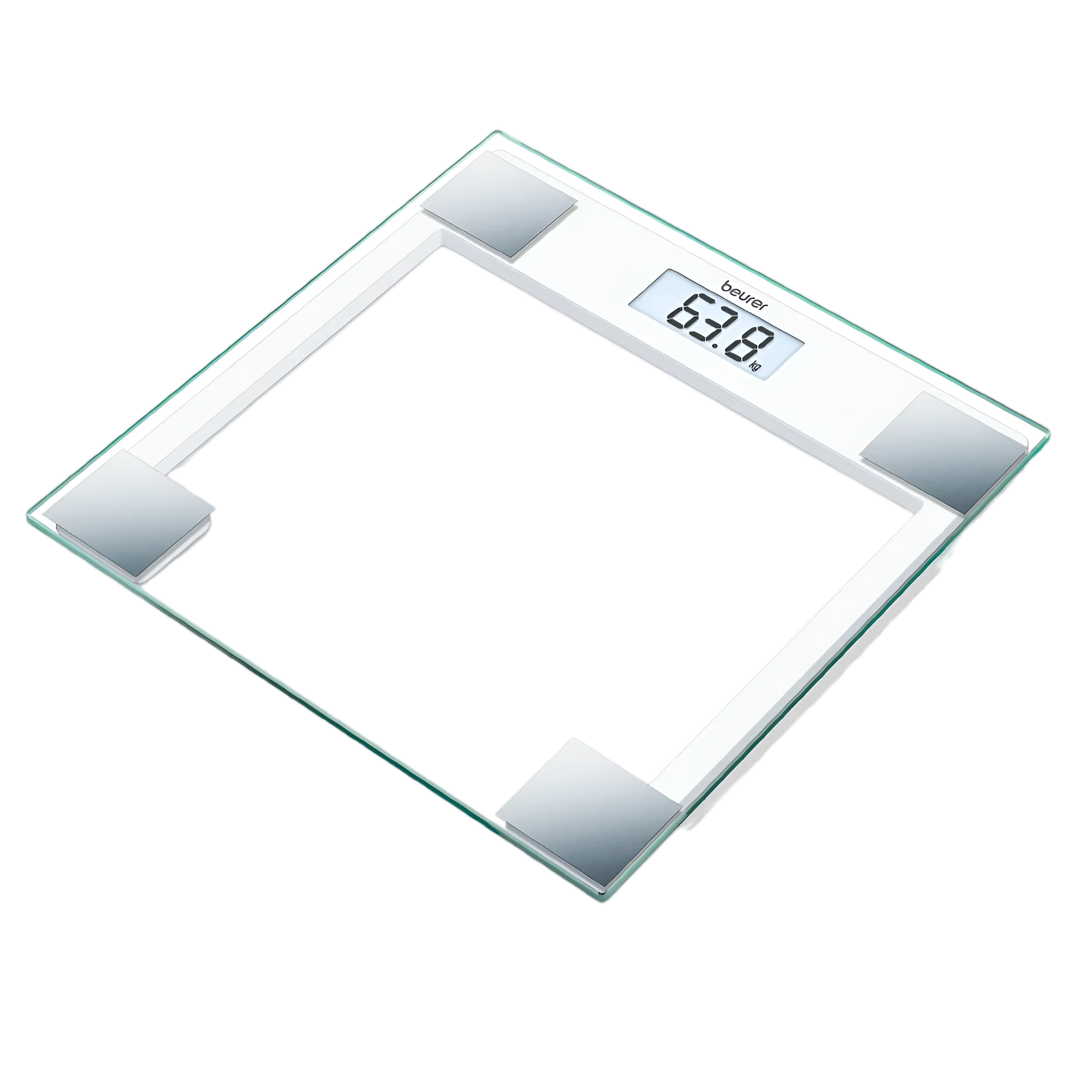 Báscula de Vidrio con Pantalla LCD de Fácil Lectura