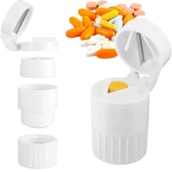 Triturador y Cortador de Pastillas