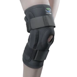 Rodillera Abierta Mecánica con Varillas Laterales Metálicas