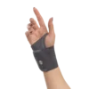 Muñequera Unitalla Elástica con Orificio para Pulgar Gris