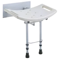 Banco de Ducha para Pared Blanco