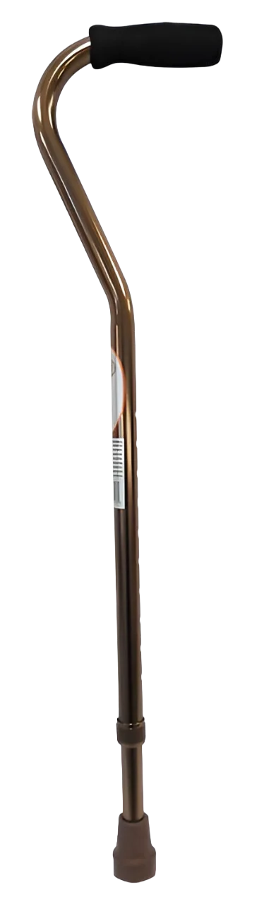 Bastón Cuello Ganso de Aluminio Bronce