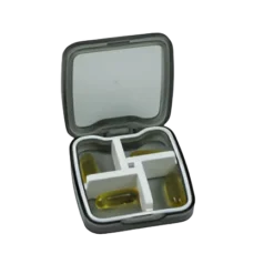 Pastillero Organizador de 4 Divisiones