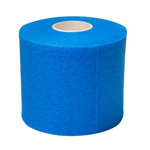 Vendaje Cinta Cebolla Pretape Undertape Azul 7 cm x 27 m