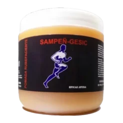 Pomada Sampeñ Caliente Analgésica con Alcanfor y Mentol 500g