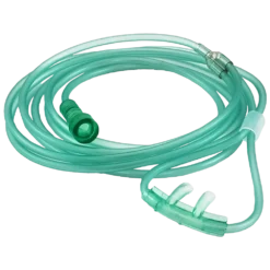 Cánula de Oxígeno Nasal Verde Adulto Unileben 180 cm
