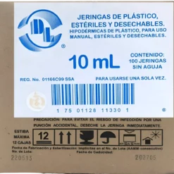 Jeringa de Insulina DL 1 ml