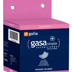 Gasa Esteril de 10x10cm 8 capas - 100pz